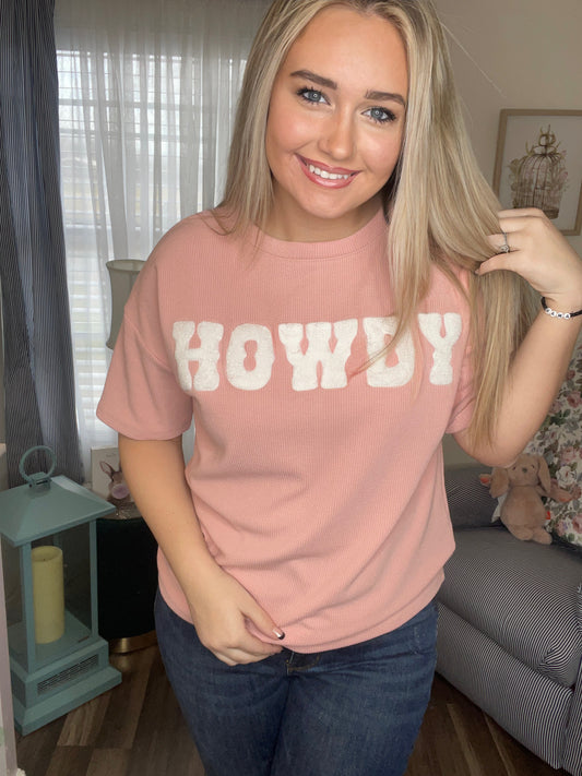 HOWDY ~ Knitted Feel Top
