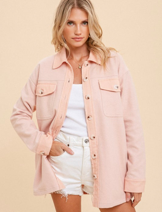 Mad About You ~ Apricot Shacket